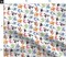 Dragons Mythical Creatures Fantasy Cat Watercolor Paint Whimsical Custom Printed Fabric by Spoonflower Various Fabrics by the Yard or Fat Quarter